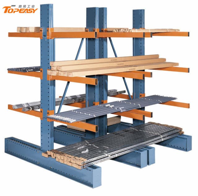 warehouse metal storage rack cantilever racking